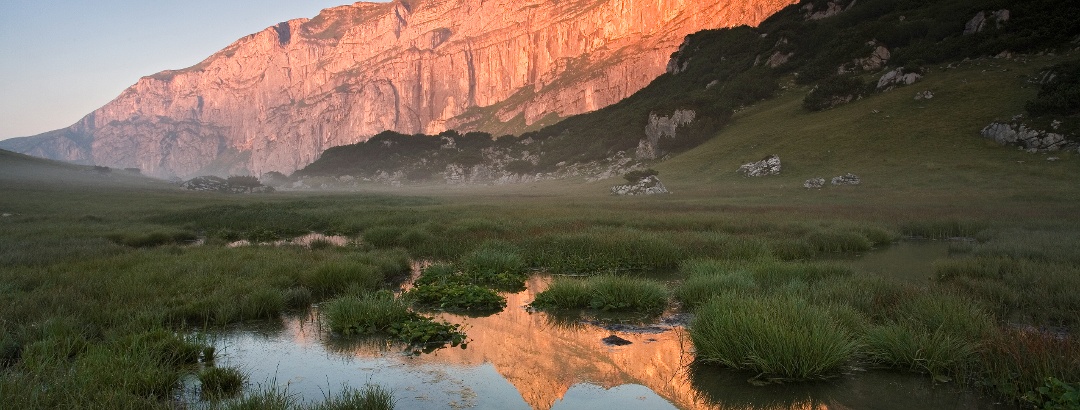 Mornings in the Rofan Mountains